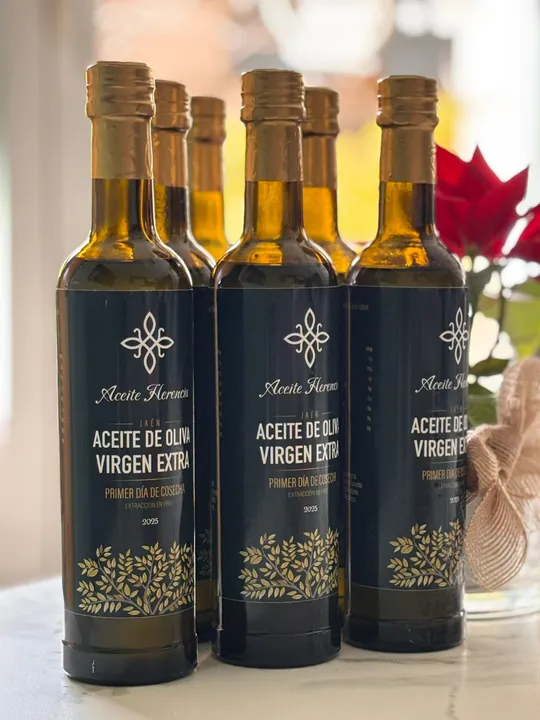 Aceite Herencia · Caja de 6 botellas