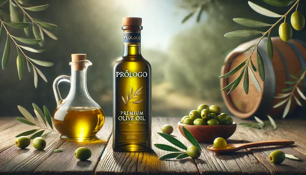 PRÓLOGO, un aceite de oliva virgen extra (AOVE)